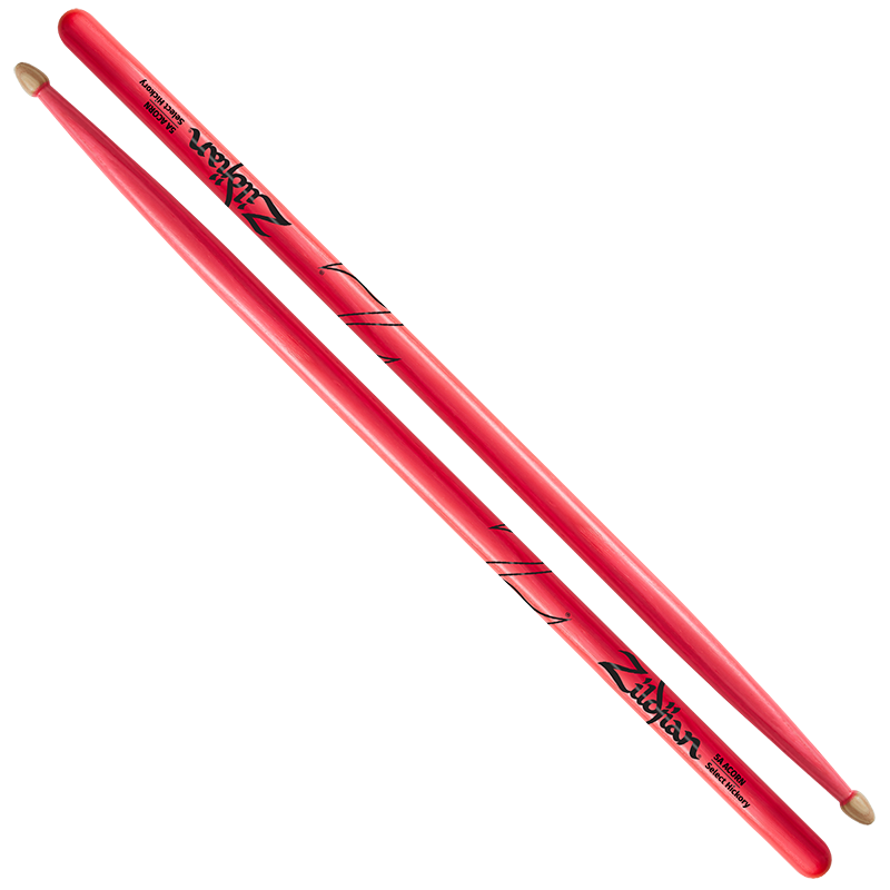 On Sale 5A Acorn Neon Pink Drumsticks On Hand Now