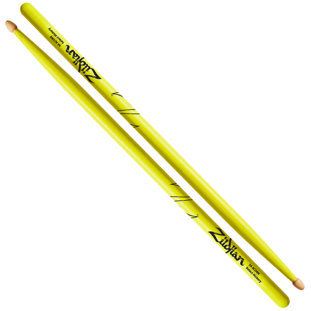 On Sale 5A Acorn Neon Yellow Drumsticks