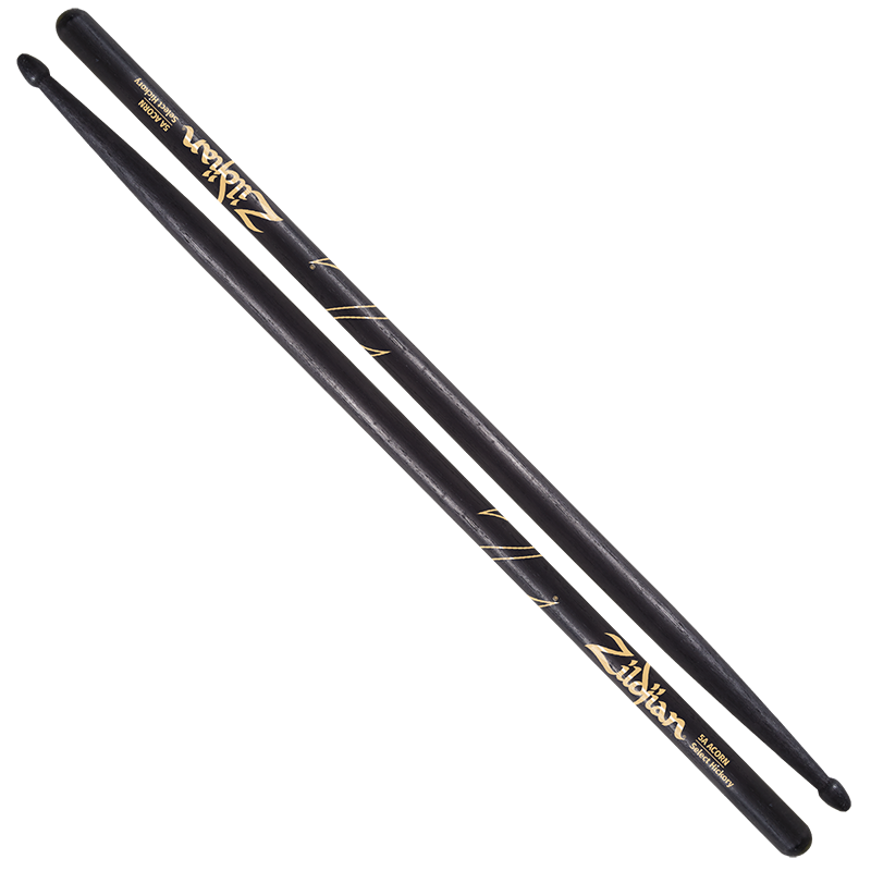 On Sale 5A Acorn Tip Black Drumsticks Limited Stock