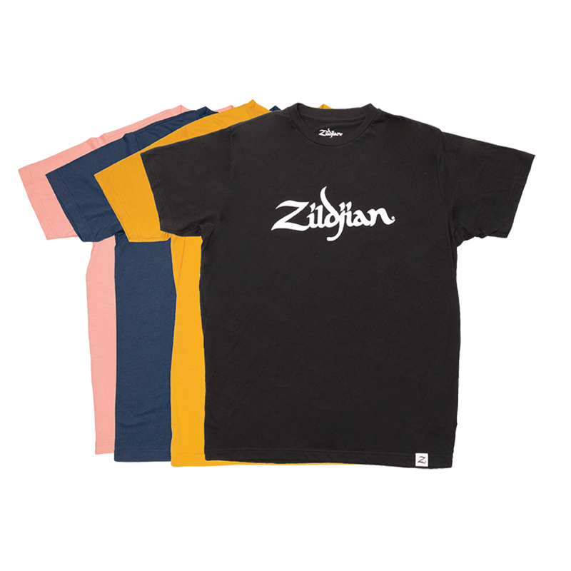 On Sale Zildjian Classic Logo Tee (4 Colors) On Hand Now