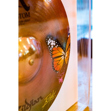 On Sale ZILDJIAN X RISK LTD ED ORIG CYMBAL ART In Stock