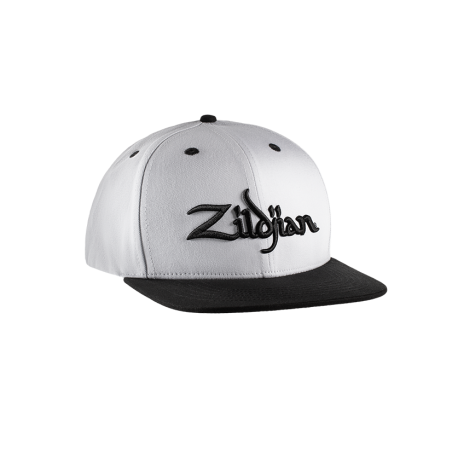 On Sale Zildjian White 6-Panel Snapback Hat In Stock