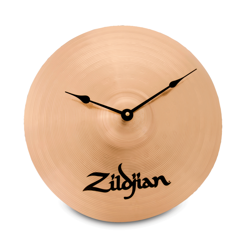 On Sale Zildjian Cymbal Wall Clock Limited Stock