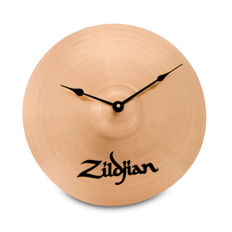 On Sale Zildjian Cymbal Wall Clock Limited Stock