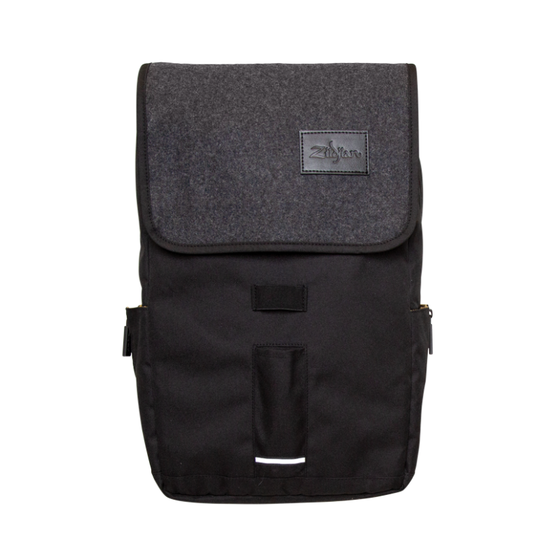 On Sale Zildjian Gray Flap Black Laptop Backpack New Stock