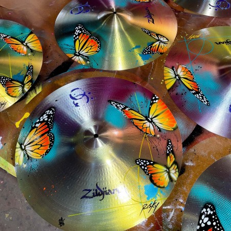 On Sale ZILDJIAN X RISK LTD EDITION CYMBAL PRINT Just Launched